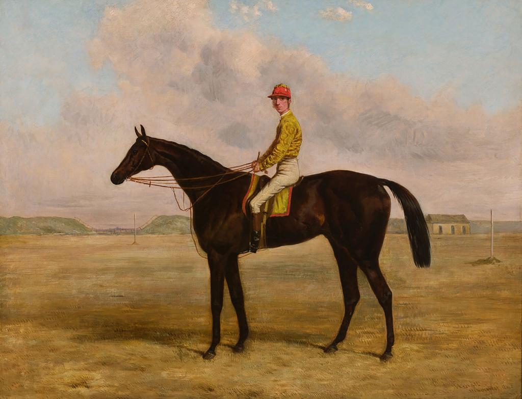 Fille de l'Air by Harry Hall (Courtesy Cross Gate Gallery)